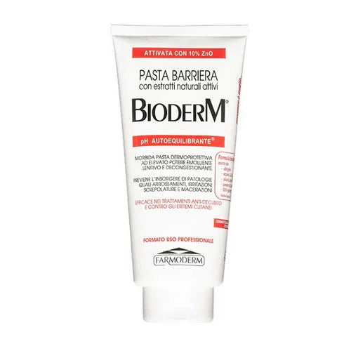 BIODERM PASTA BARRIERA TRASPIRANTE PH AUTOEQUILIBRANTE CON 10% ZINCO 300 ML - Farmaspeed