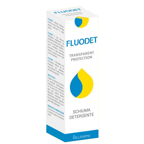 FLUODET TRANSPARENT PROTECION CLEANING FOAM 150 ML