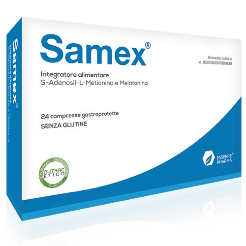 SAMEX 24 COMPRESSE DEGLUTIBILI A RILASCIO PROLUNGATO
