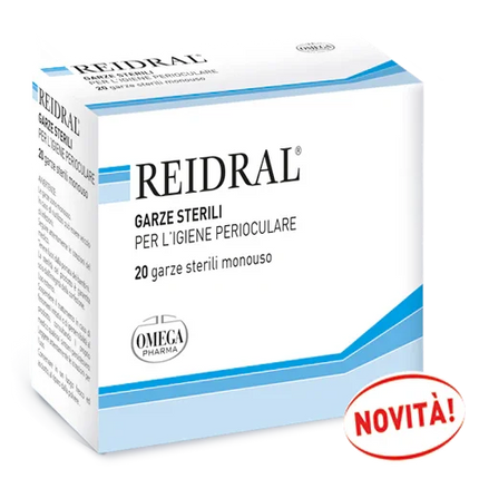 REIDRAL GARZE OCULARI 20 PEZZI - Farmaspeed