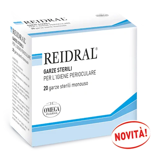 REIDRAL GARZE OCULARI 20 PEZZI - Farmaspeed