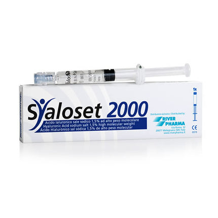 INTRA-ARTICULAR SYRINGE SYALOSET 2000 HYALURONIC ACID 1.5% 2 ML 1 PIECE