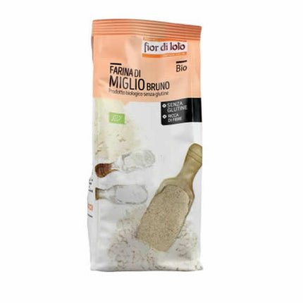 FARINA MIGLIO BRUNO SENZA GLUTINE BIO 375 G