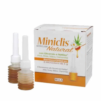 MINICLIS NATURAL MD BAMBINI 6 PEZZI - Farmaspeed