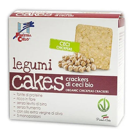 LEGUMICAKES-CRACKERS DI CECI - Farmaspeed