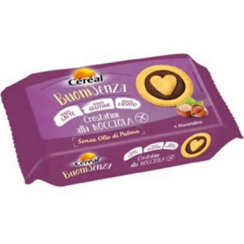 CEREAL BUONI SENZA CROSTATINA ALLA NOCCIOLA 150 G