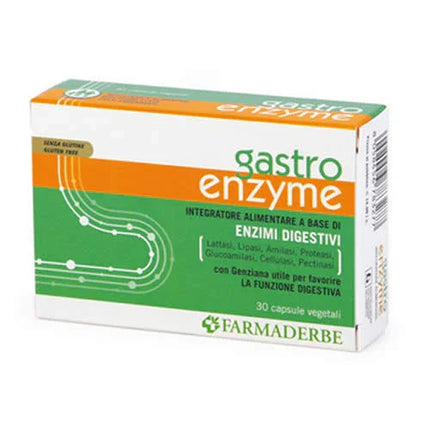 GASTRO ENZYME 30 CAPSULE VEGETALI - Farmaspeed
