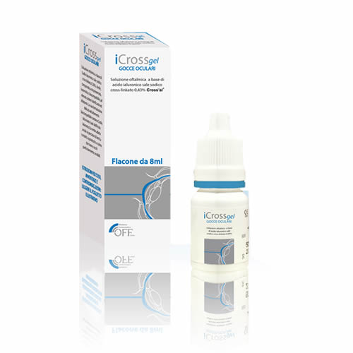 ICROSS GEL GOCCE OCULARI ACIDO IALURONICO CROSS-LINKATO 0,4% 8 ML