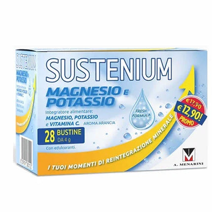 SUSTENIUM MAGNESIO POTASSIO 28 BUSTINE PROMO - Farmaspeed