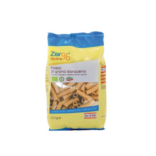 ZER% GLUTINE RIGATONI DI GRANO SARACENO BIO 500 G