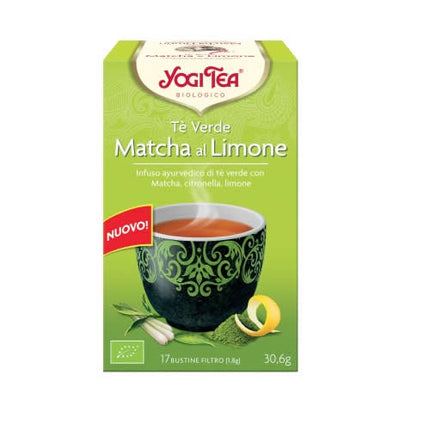 YOGI TEA TE' VERDE MACHA LIMONE BIO 30,6 G
