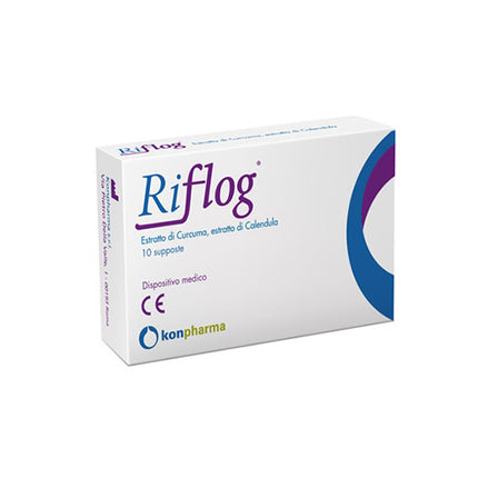 RIFLOG CM 10 SUPPOSITORIES OF 2 G