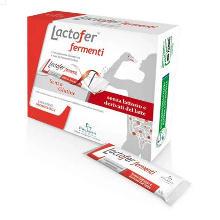 LACTOFER FERMENTI 12 BUSTINE OROSOLUBILI - Farmaspeed