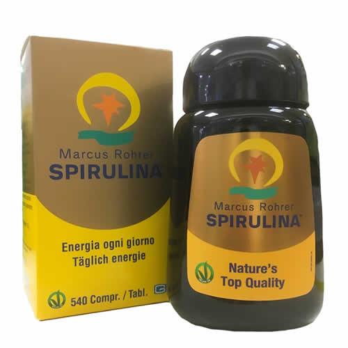 SPIRULINA MARCUS ROHRER 540 COMPRESSE