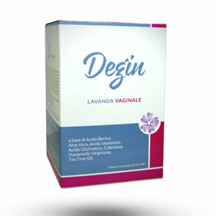 DEGIN LAVANDA VAGINALE 4 FLACONI DA 140 ML