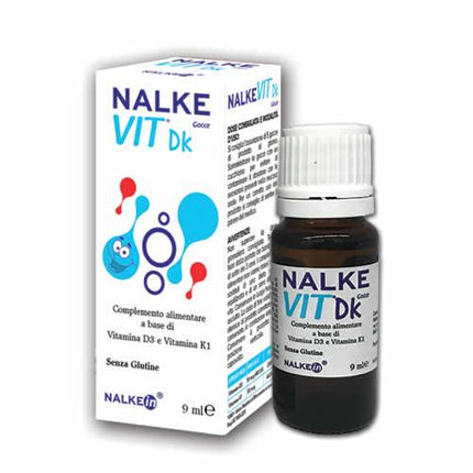 NALKEVIT DK GOCCE CON VITAMINA D3 E K1 9 ML - Farmaspeed