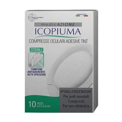 COMPRESSE OCULARI ADESIVE STERILI 10 PEZZI - Farmaspeed