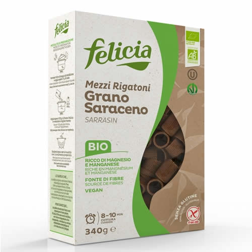 FELICIA BIO SARACENO MEZZI RIGATONI 340 G