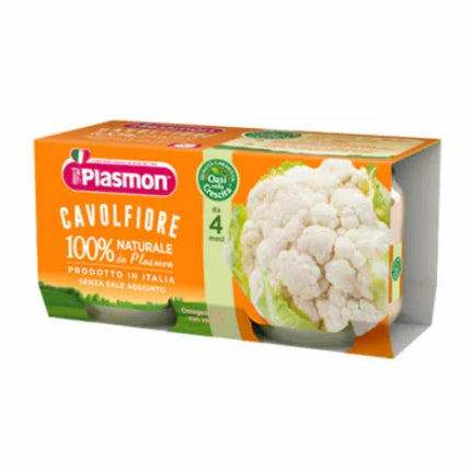 PLASMON OMOGENEIZZATO CAVOLFIORE 2 X 80 G - Farmaspeed