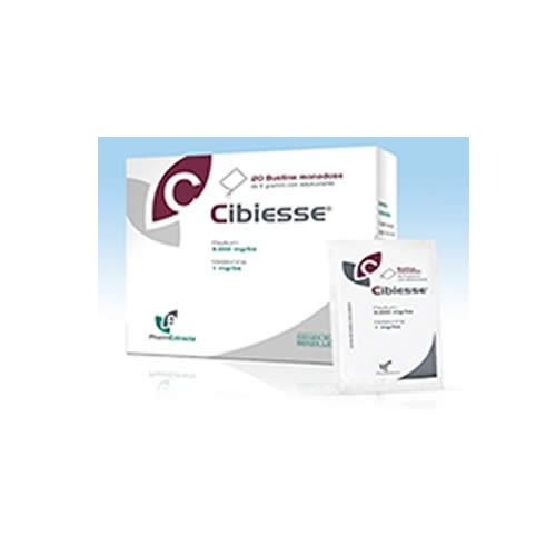 CIBIESSE 20 SINGLE-DOSE SACHETS WITH SWEETENER
