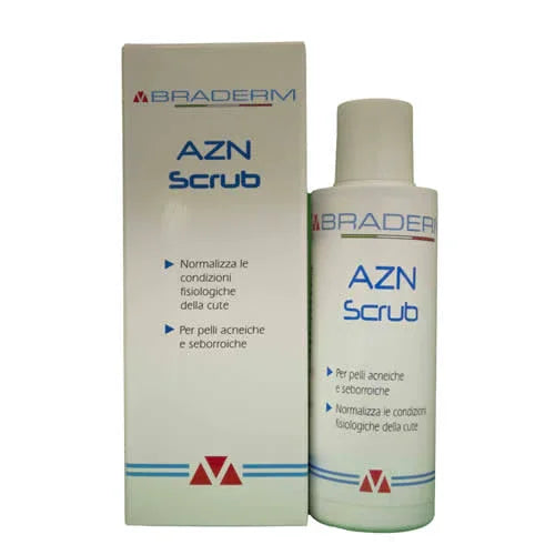 AZN SCRUB 150 ML BRADERM - Farmaspeed