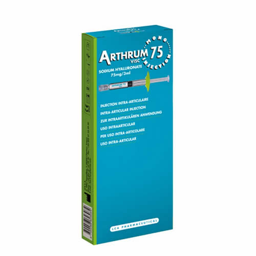 SIRINGA INTRA-ARTICOLARE ARTHRUM VISC 75 MONO INJECTION ACIDO IALURONICO 3 ML