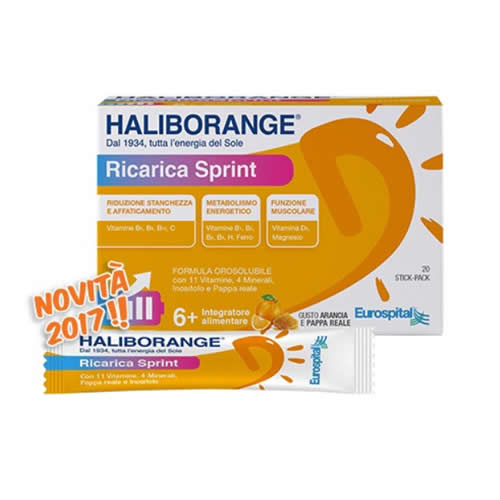 HALIBORANGE RICARICA SPRINT 20 STICK PACK 2 G