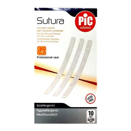 CEROTTO PER SUTURA PIC SOLUTION 6 X 100 MM 10 PEZZI - Farmaspeed