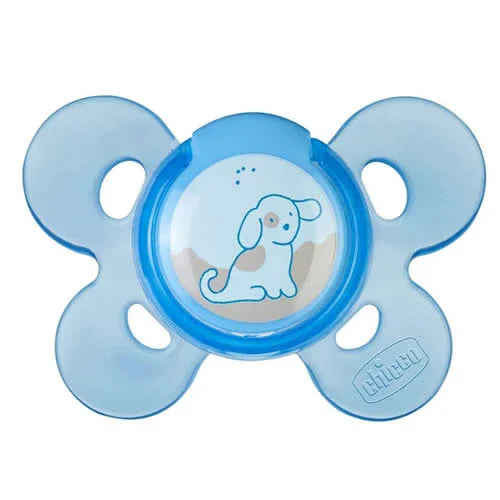 CHICCO SUCCHIETTO COMFORT BOY SILICONE 2-6 MESI 2 PEZZI - Farmaspeed