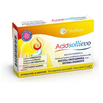 ACID SOLLIEVO 20 COMPRESSE - Farmaspeed