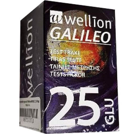 WELLION GALILEO STRIPS 25 GLICEMIA