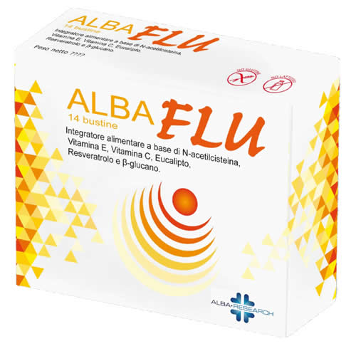 ALBAFLU 14 SACHETS