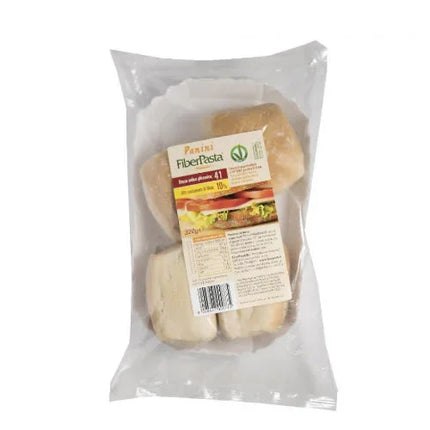 FIBERPASTA PANINI ALLE FIBRE 4 X 80 G - Farmaspeed