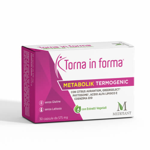 GET BACK IN SHAPE METABOLIK TERMOGENIC 30 CAPSULES