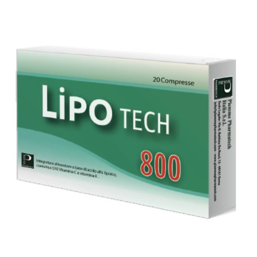 LIPOTECH 800 20 COMPRESSE