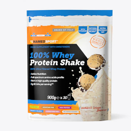 100% WHEY PROTEIN SHAKE COOKIES & CREAM 900 G