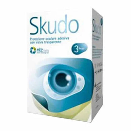 PROTEZIONE OCULARE SKUDO CON VALVA TRASPARENTE 3 PEZZI - Farmaspeed