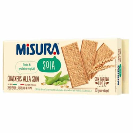 MISURA CRACKERS ALLA SOIA 10 PORZIONI - Farmaspeed