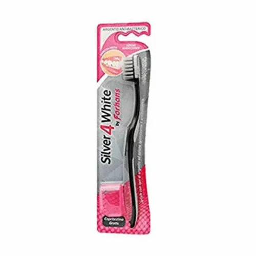 SPAZZOLINO SILVER 4 WHITE FORHANS 1 PEZZO - Farmaspeed
