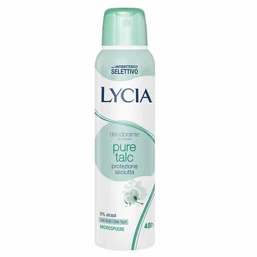 LYCIA SPRAY PURE TALC 150 ML - Farmaspeed