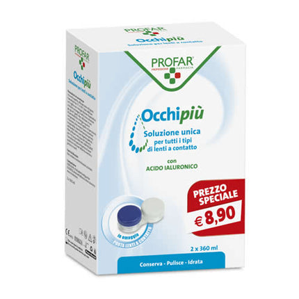 PROFAR OCCHIPIU' SOLUZIONE UNICA 2 FLACONI DA 360 ML CE