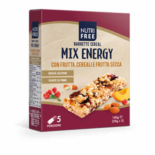 NUTRIFREE BARRETTE CEREAL MIX ENERGY 28 G X 5