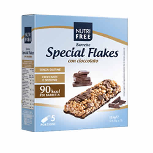 NUTRIFREE BARS SPECIAL FLAKES CHOCOLATE 24.8 GX 5