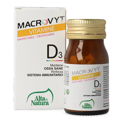MACROVYT VITAMINA D3 VEG 60 COMPRESSE OROSOLUBILI - Farmaspeed