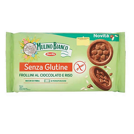 MULINO BIANCO SENZA GLUTINE FROLLINI AL CIOCCOLATO E RISO 6 MONOPORZIONI DA 41,66 G