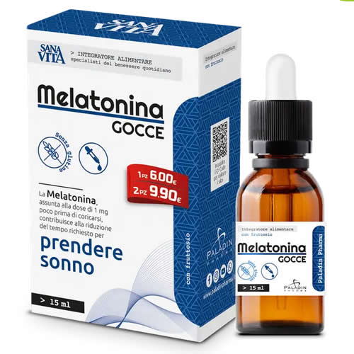 SANAVITA MELATONIN DROPS 15 ML