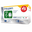 AGO PENNA INSULINA PIC INSUPEN ADVANCED GAUGE 32X6 MM 100 PEZZI - Farmaspeed