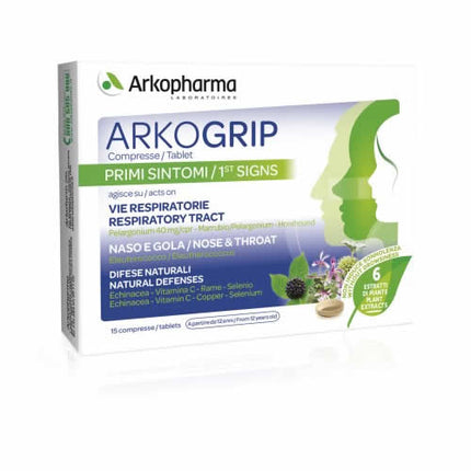 ARKOGRIP 15 TABLETS