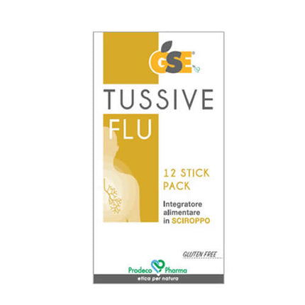 GSE TUSSIVE FLU 12 STICKPACK