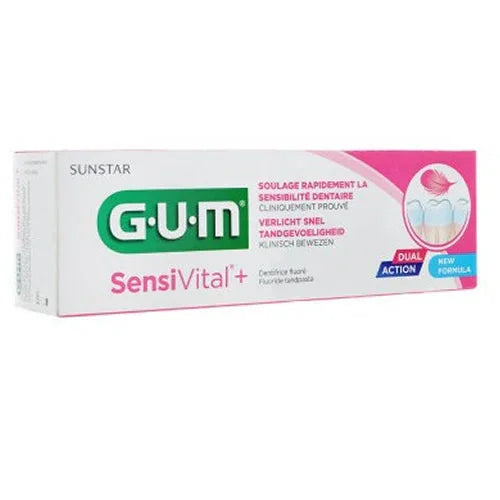 GUM SENSIVITAL + DENTIFRICIO 75 ML - Farmaspeed